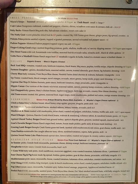 Wild Goat Bistro - Petaluma California Restaurant - HappyCow