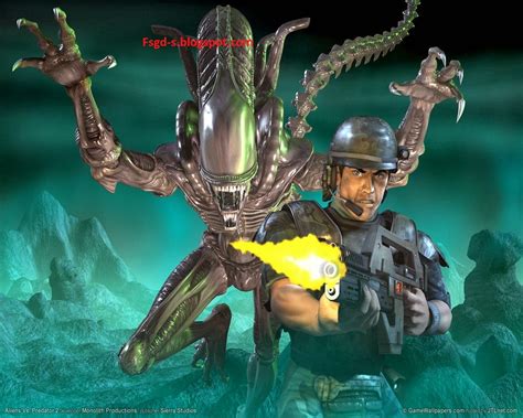 Image result for Alien vs Predator 2 Game