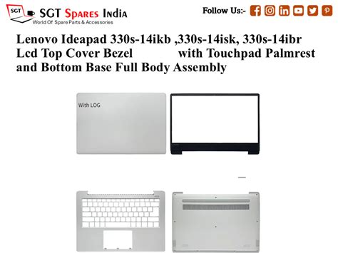 Lenovo Ideapad 330s-14ikb, 330s-14isk, 330s-14ibr Laptop Full Body ...