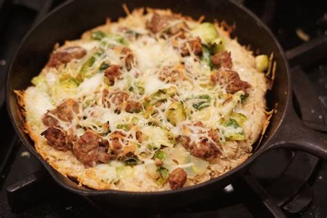 Cast Iron Sausage Pizza from Five Marys — FIVE MARYS FARMS | Recipes ...