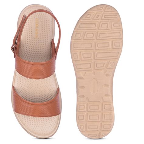Buy Healers Tan Casual Sandal For Women SOFIA-2E By Liberty
