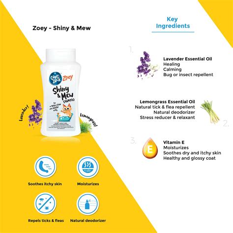 Buy CAPTAIN ZACK ZOEY SHINY & MEW CAT SHAMPOO 200 ML Online & Get Upto ...