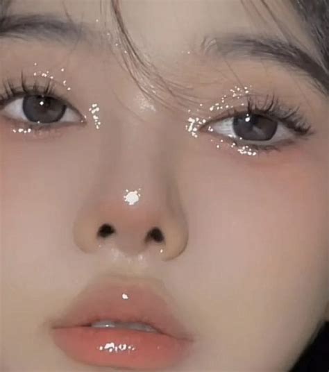 douyin makeup glitter