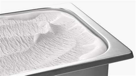 3D model White Ice Cream Tray | 3D Molier International