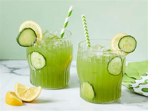 Cucumber Juice And Lemon Juice