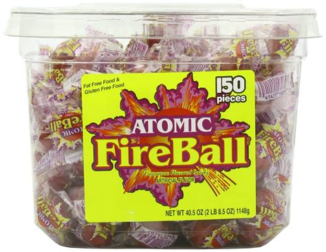 Atomic Fireball Cinnamon Candy Tub 150 Pieces | at Mighty Ape NZ