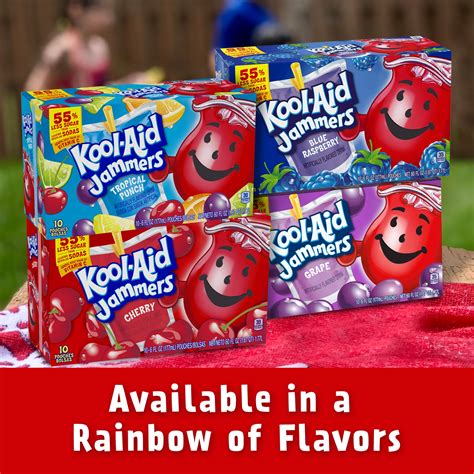 Kool-Aid Jammers Cherry Juice Drinks Pouches- 10 ct 10 ct | Shipt