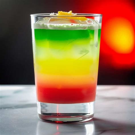 Vibrant Bob Marley Cocktail for Summer Fun - Foodiosity