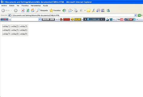 HTML Tabla Tutorial 的图像结果