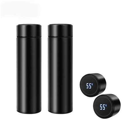 TOYSTICS 500ml Stainless Steel Vacuum Insulated Flasks with Digital ...