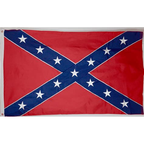 Civil War Confederate And Union Flags