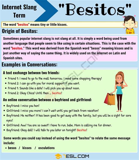 "Besitos" Meaning, Origin and Examples • 7ESL