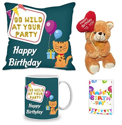 Anishop Happy Birthday Gift Set | Birthday Gift | Combo Pack (12" x 12 ...