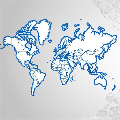 YouTube World Map Background Ideas | Stable Diffusion Online