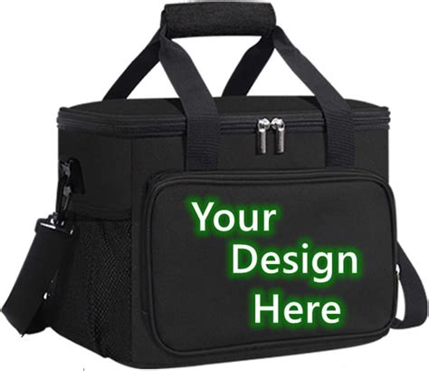 Amazon.com: SSTREE Custom Large Lunch Box, Personalized Lunch Bags for Men Women Adult ...