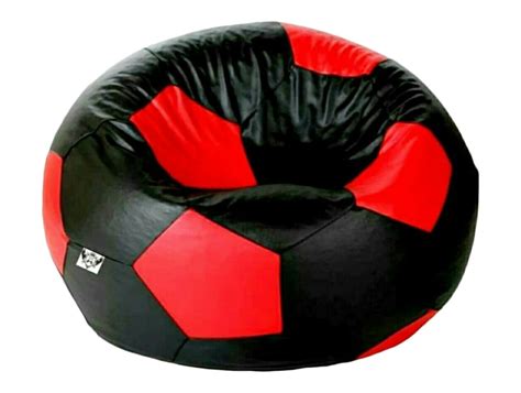 Caliph Bean Bag Cover (Black and Red) : Amazon.in: Home & Kitchen