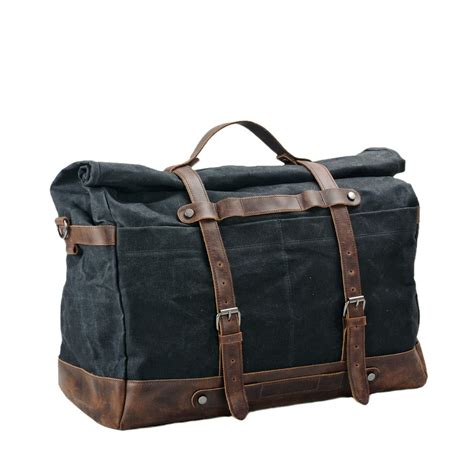 Waxed Canvas Duffle Bag