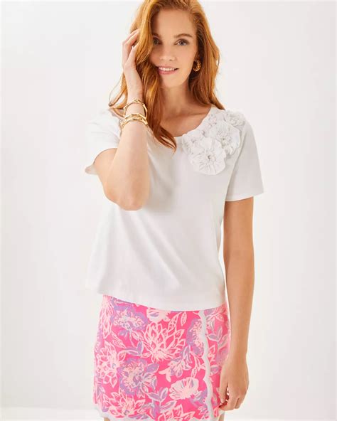Clairmont Rosette Knit Top | Lilly Pulitzer