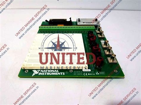 NATIONAL INSTRUMENTS PCB ASSY 186744C-01C SC-2075 | United Marine Services