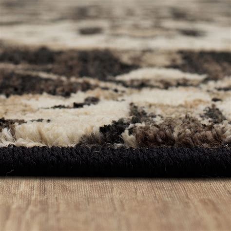 Mohawk Home Mecklenburg 5 X 8 (ft) Onyx Indoor Floral/Botanical ...