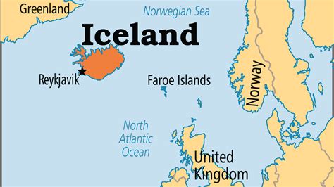 Iceland Map