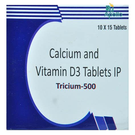 Tricium 500 Tablet 15's Price, Uses, Side Effects, Composition - Apollo ...