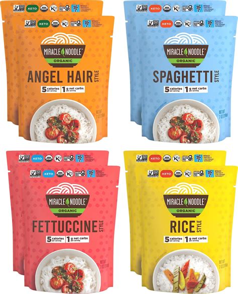 Amazon.com : Miracle Noodle Rice Miracle, 8 oz : Grocery & Gourmet Food