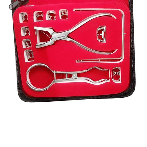 SS WHITE - Dental Rubber Dam 13 Pcs kit with 1 Medium Size Frame,9 ...