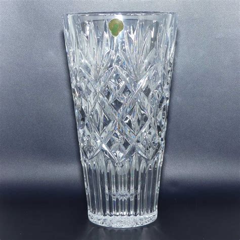 Waterford Crystal | Northbridge pattern | Diamond Cut vase with very h ...