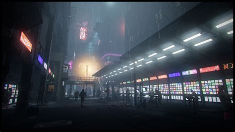 Image result for Blade Runner Street Scene