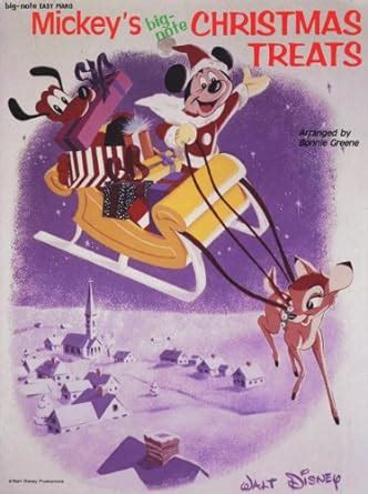 Buy Mickey's Big-note Christmas Treats Book Online at Low Prices in ...