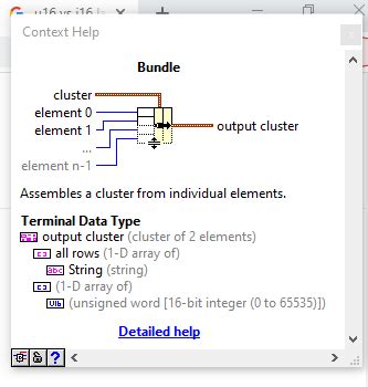 Image result for National Instrument Tutorial On Arrays and Clusters