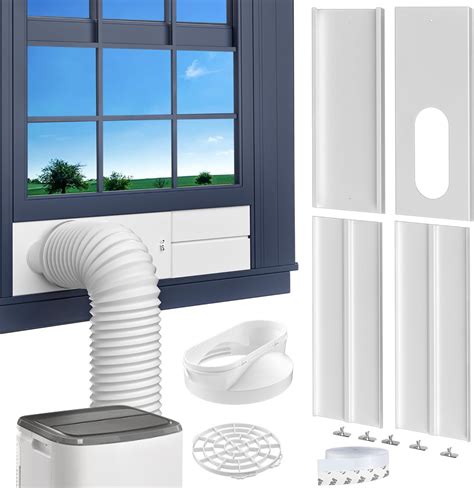 Amazon.com: Cestluck Portable AC Window Vent Kit, with 5.9" Exhaust ...