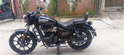 Meteor 350 bs6 vehicle stellar black colour good condition ...