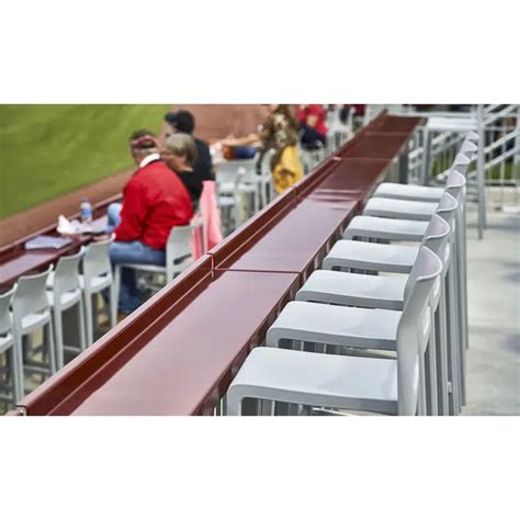 BIM objects - Free download! Stadium Bar Height Drink Rail | BIMobject