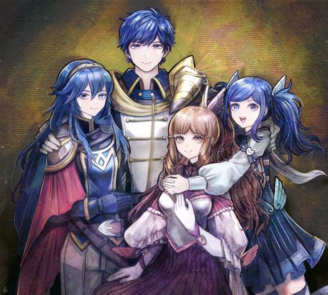 lucina, chrom, sumia, and cynthia (fire emblem and 1 more) drawn by ...