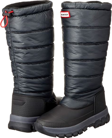Hunter Original Insulated Snow Boot Tall(Black) - Hunter Deals