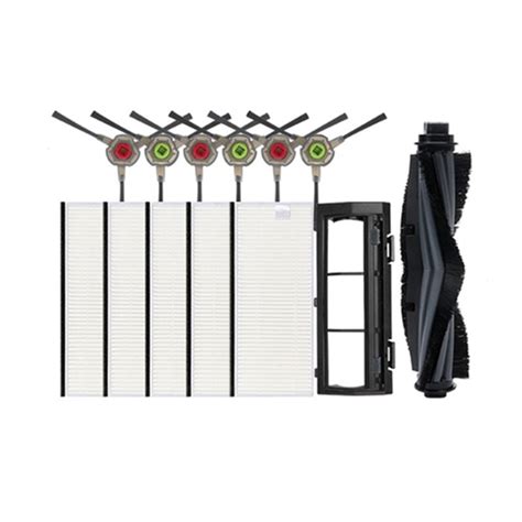 Side Brush Hepa Filter Compatible With Ecovacs Deebot Ozmo U2 Dgn22 Pro ...