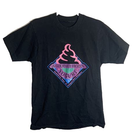 Rare VINTAGE 70s-80s Haagen Dazs Frozen Yogurt T Shir… - Gem