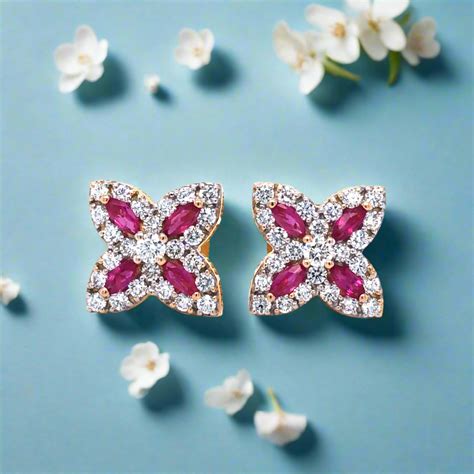 LAURA DIAMOND STUDS - EFIF Diamonds – EF-IF Diamond Jewellery