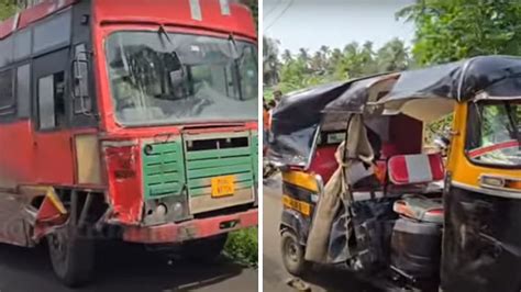 Virar Accident: Woman Killed, 3 Injured After Speeding ST Bus Rams Into ...