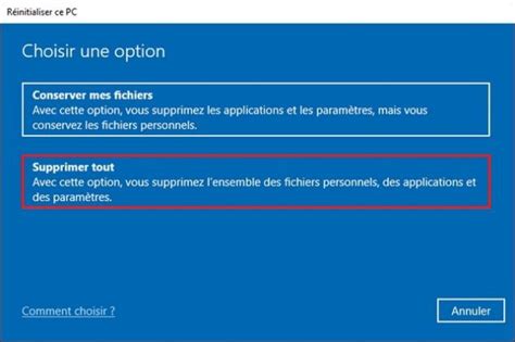 Comment Reinitialiser Dans Windows 10 的图像结果