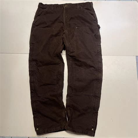 Carhartt double knee snow pants Waist 38” Length... - Depop