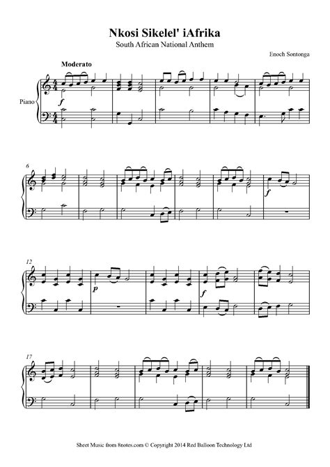 South Africa National Anthem