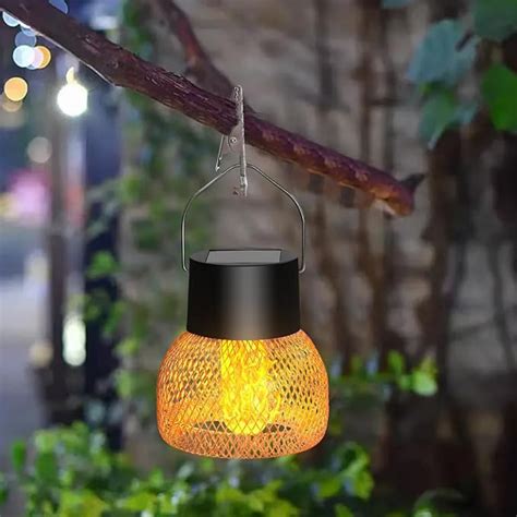 Homero Intelligent Light Control Solar Hanging Lantern Light – IP67 Wa