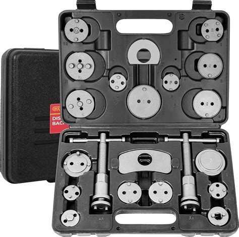 GADLANE Brake Caliper Rewind Tool Kit - 21pcs Universal Robust Caliper Wind Back Tool Set, Front ...