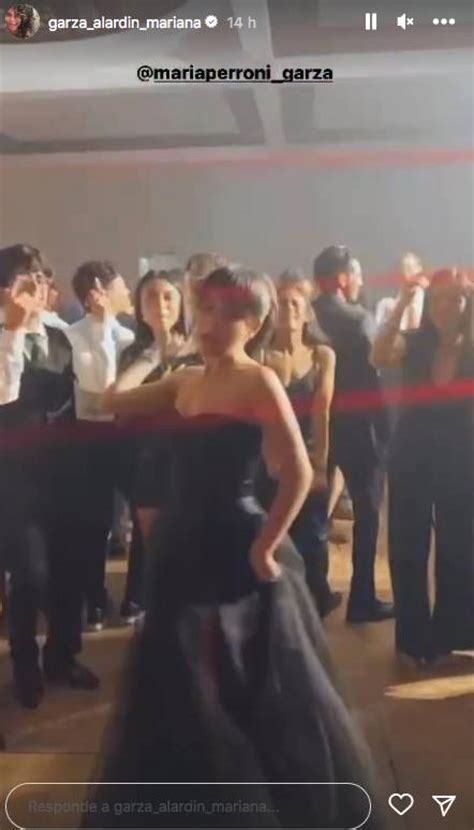 Así se vivió la fiesta de XV años de María, hija de Mariana Garza y ...