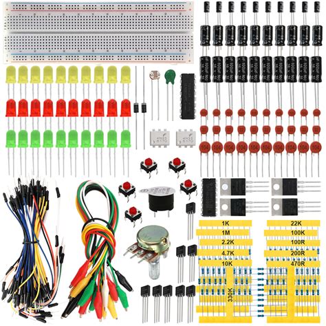 电子爱好者之家基础元器件套装适用于arduino电子制作DIY学习套件_虎窝淘