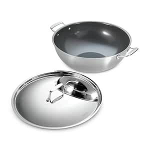 Tramontina FUSAO EX+ 40cm / 14.3L Ceramic Coated Triply Stainless Steel ...