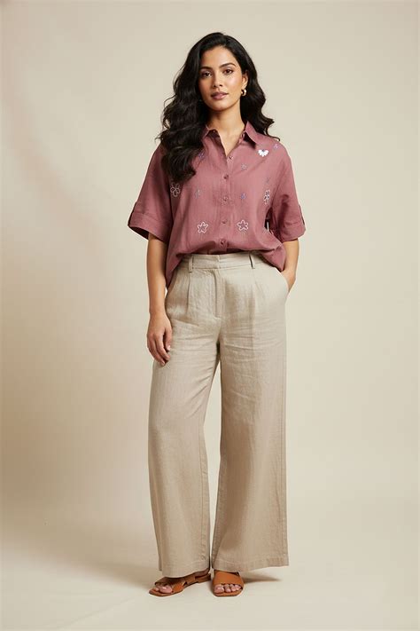 Muted Flora Shirt – Pastel Dhaaga